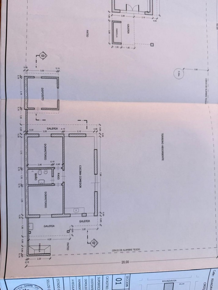 Casa con 1000 m² en Venta, 3 Dorm. en Villa Amelia